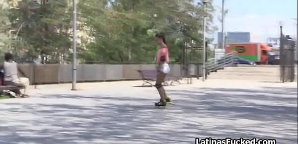  Leave your roller blades on while I fuck you